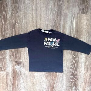 Paw Patrol Kids Charcoal Long Sleeve Tee 2T ZARA